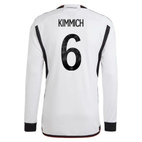 Prima Maglia Germania Mondiali 2022 Joshua Kimmich 6 Manica Lunga